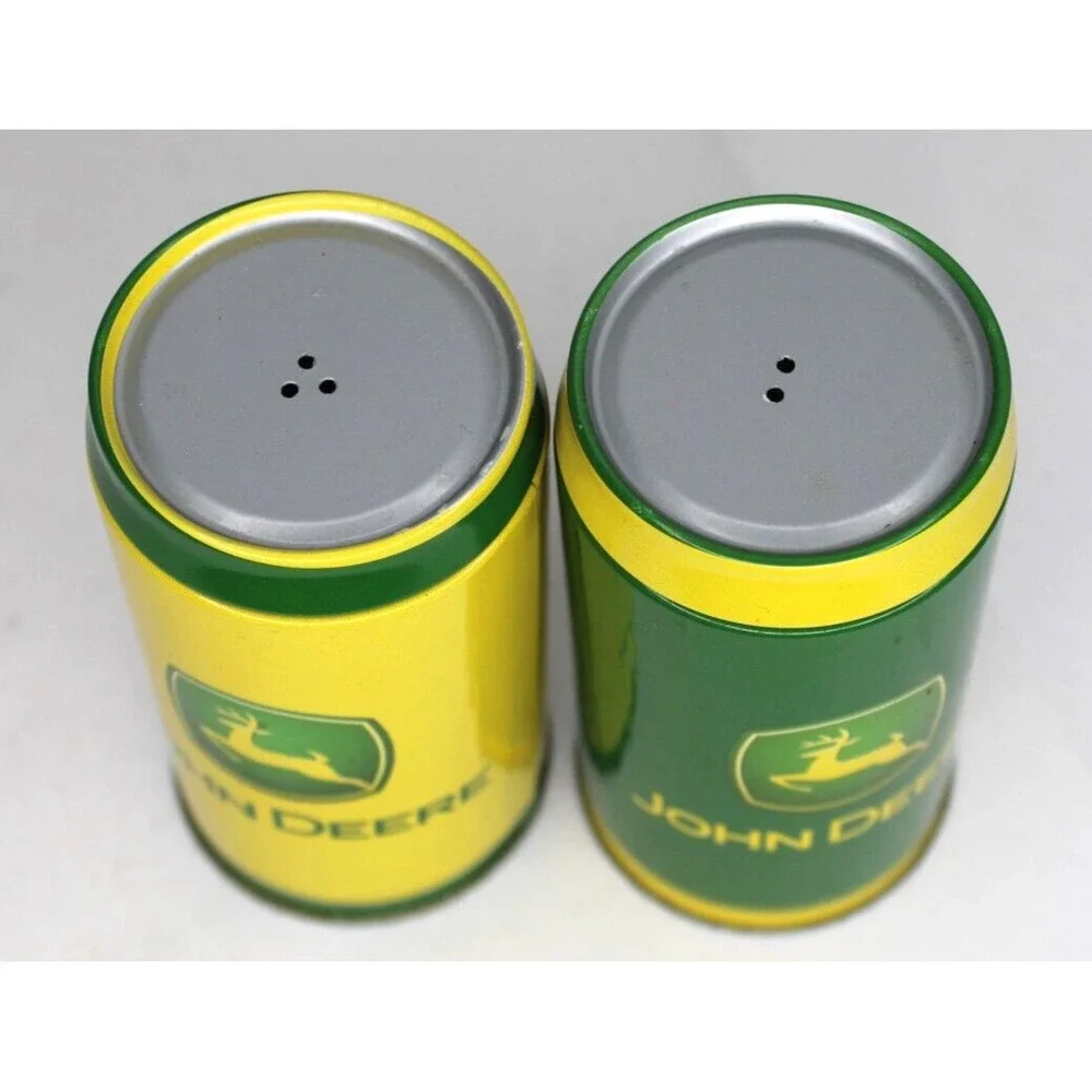 John Deere Salt & Pepper Shakers‎ w/holder, Officially Licensed, Green